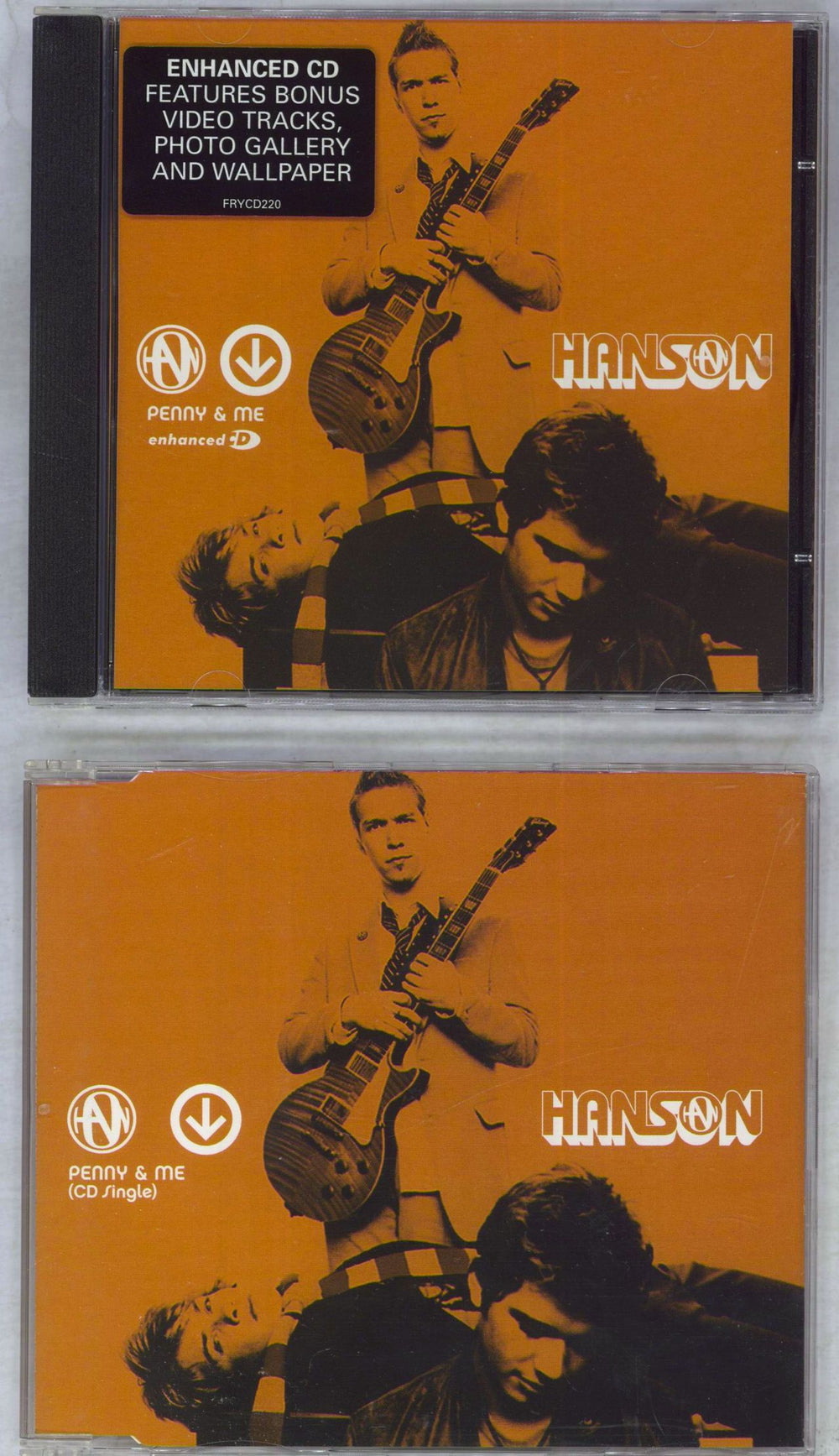 Hanson Penny & Me UK 2-CD single set (Double CD single) FRYCD220X/CD220