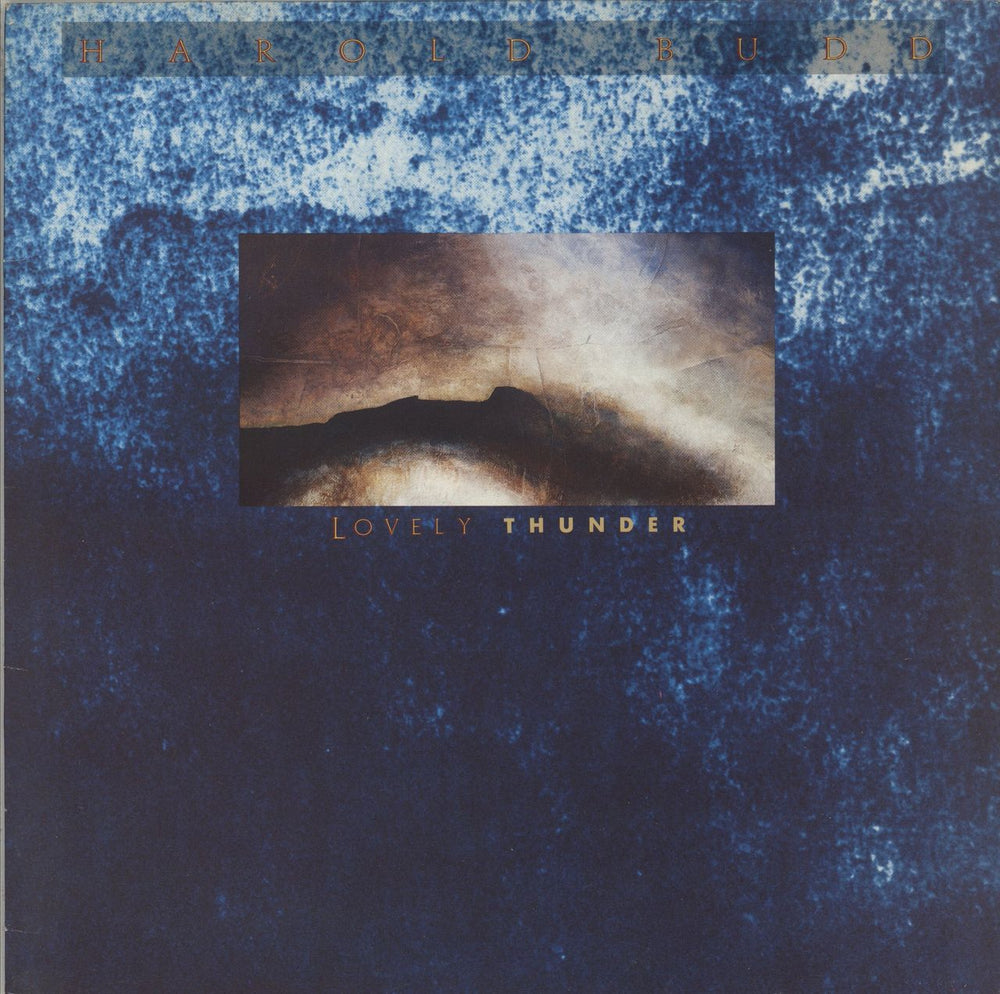 Harold Budd Lovely Thunder UK vinyl LP album (LP record) EGED46