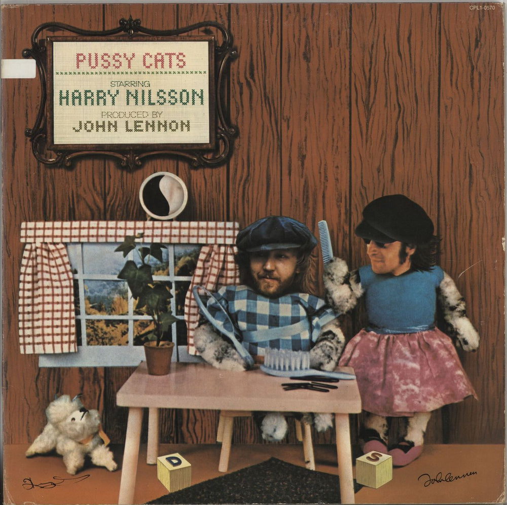 Harry Nilsson Pussy Cats US vinyl LP album (LP record) CPL1-0570