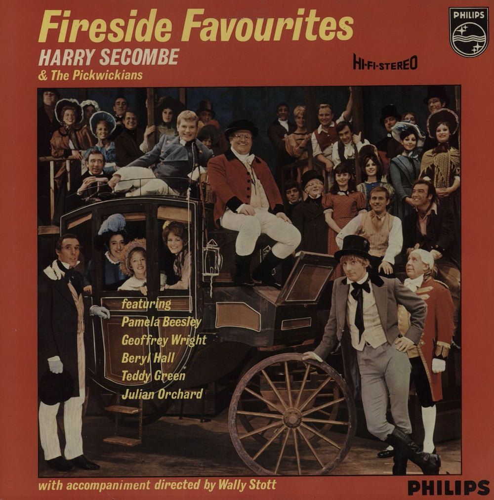 Harry Secombe Fireside Favourites UK vinyl LP album (LP record) SBL7648