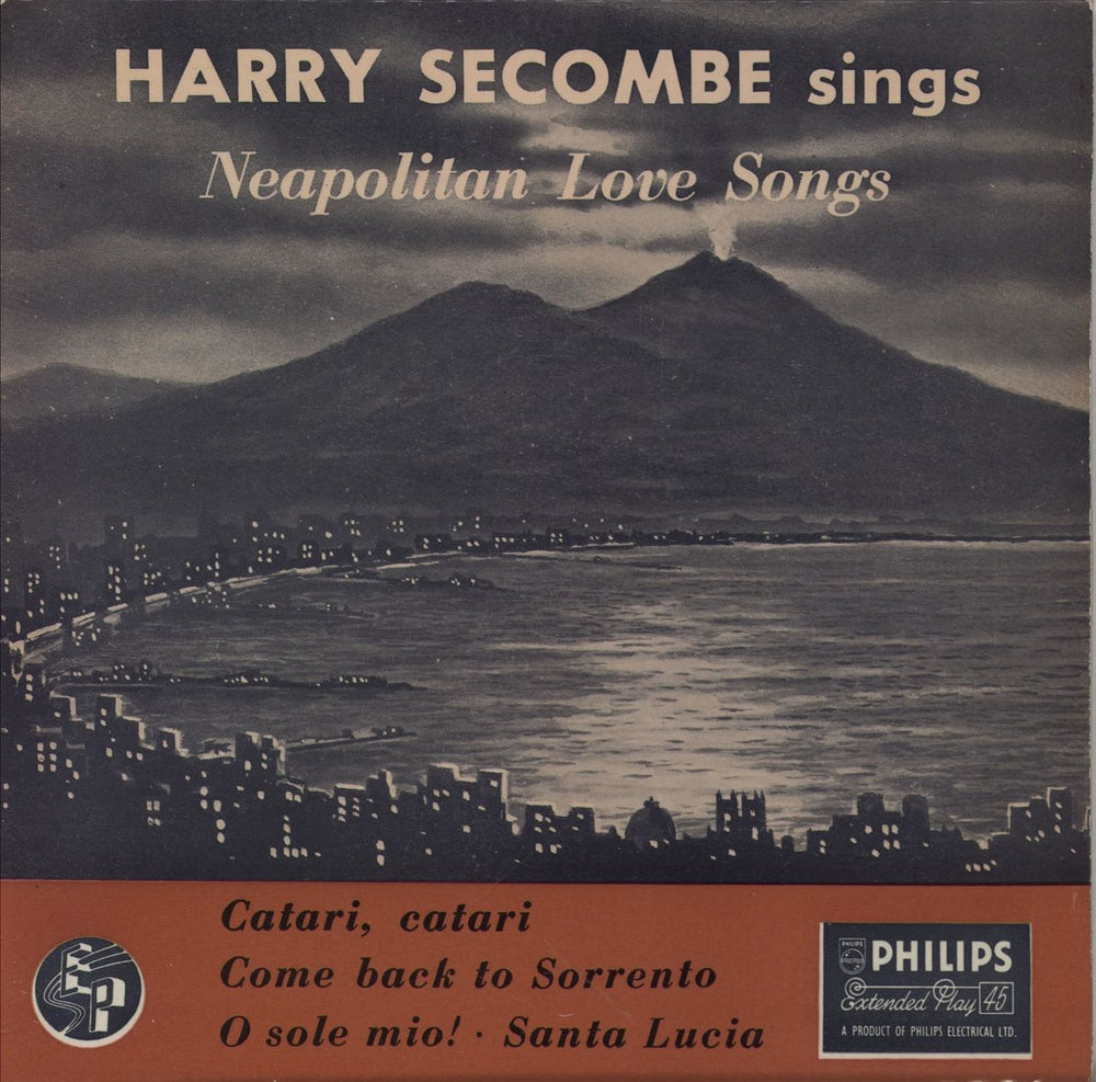 Harry Secombe Neapolitan Love Songs EP UK 7" vinyl single (7 inch record / 45) BBE12143