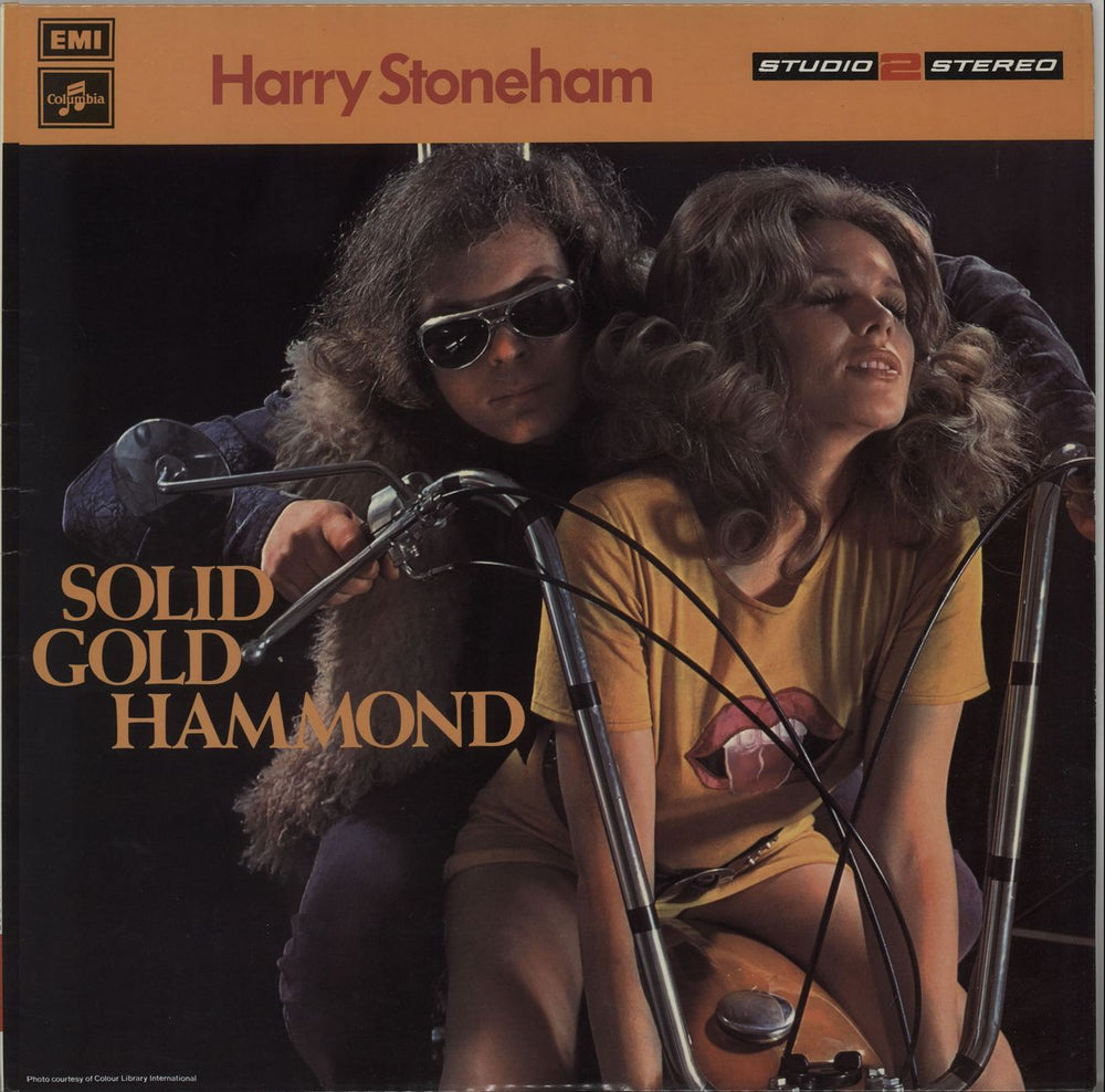 Harry Stoneham Solid Gold Hammond UK vinyl LP album (LP record) TWO345