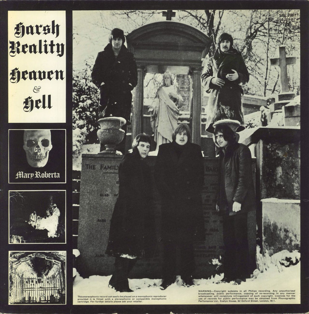 Harsh Reality Heaven And Hell UK vinyl LP album (LP record) HSHLPHE07781