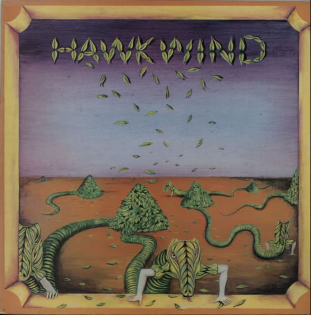 Hawkwind Hawkwind - 2nd UK vinyl LP album (LP record) LBS83348