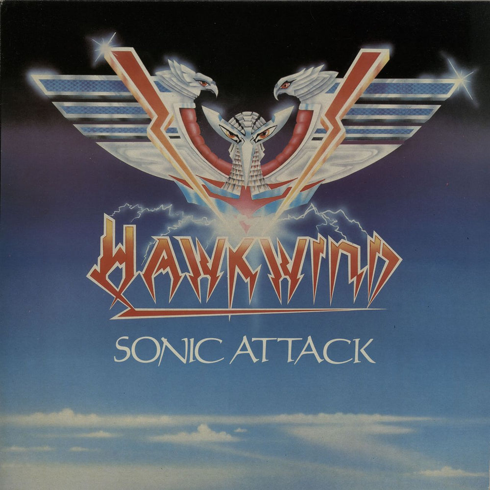 Hawkwind Sonic Attack - complete UK vinyl LP album (LP record) RCALP6004