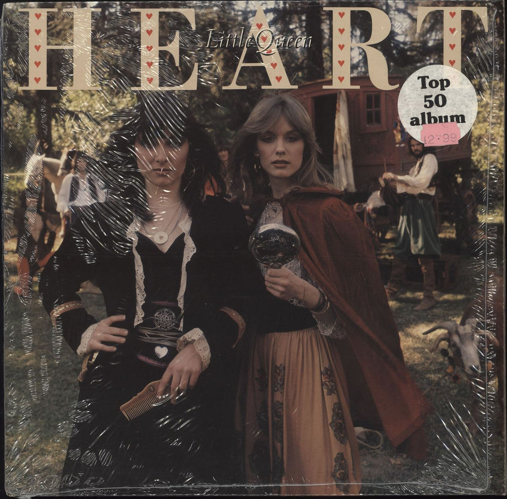 Heart Little Queen + Shrink UK vinyl LP album (LP record) PRT82075