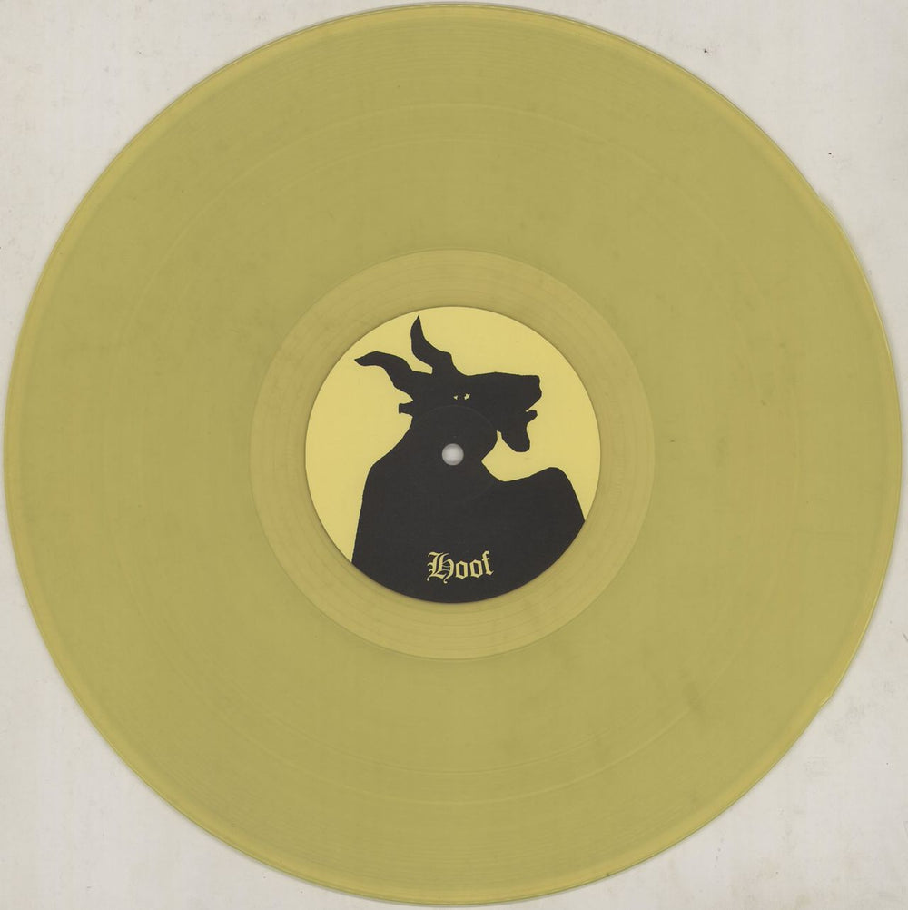 Heathen Hoof The Occult Sessions - Die Hard Edition - Yellow Vinyl US 12" vinyl single (12 inch record / Maxi-single) 14D12TH757054