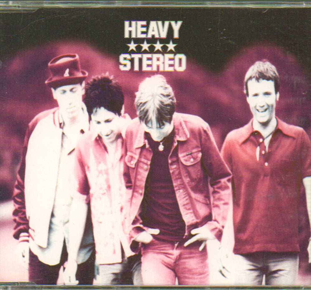 Heavy Stereo Smiler UK Promo CD single (CD5 / 5") CRESCD213P