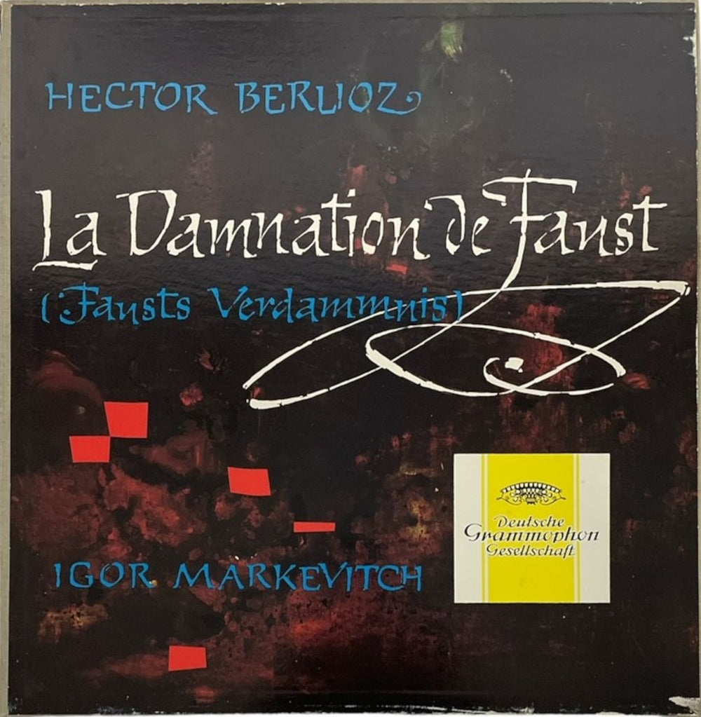 Hector Berlioz Berlioz: La Damnation De Faust (Fausts Verdammnis) German Vinyl Box Set 138099/100SLPM