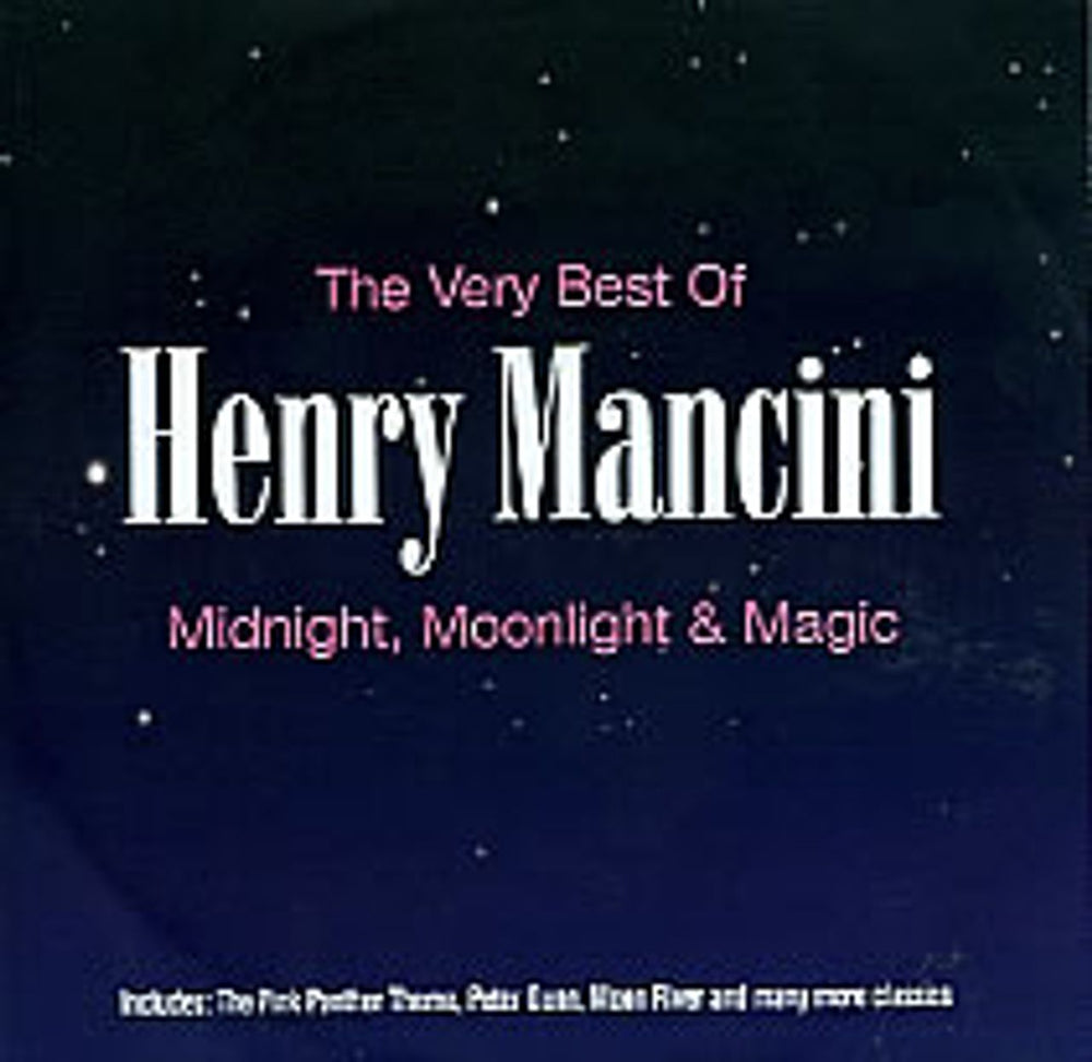 Henry Mancini The Very Best Of Midnight Moonlight & Magic UK Promo CD-R acetate CD-R ACETATE