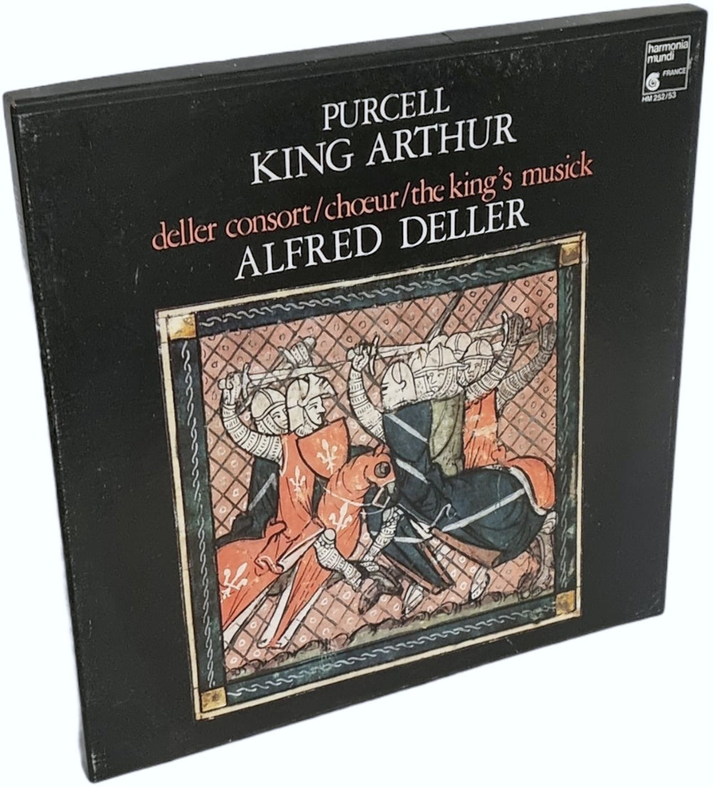 Henry Purcell King Arthur French 2-LP vinyl record set (Double LP Album) HM252/53