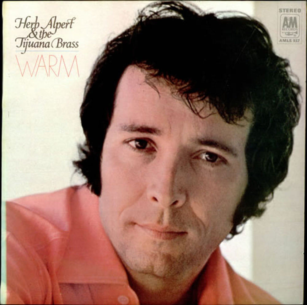 Herb Alpert Warm UK vinyl LP album (LP record) AMLS937