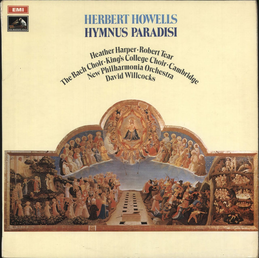 Herbert Howells Herbert Howells: Hymnus Paradisi UK vinyl LP album (LP record) ASD2600