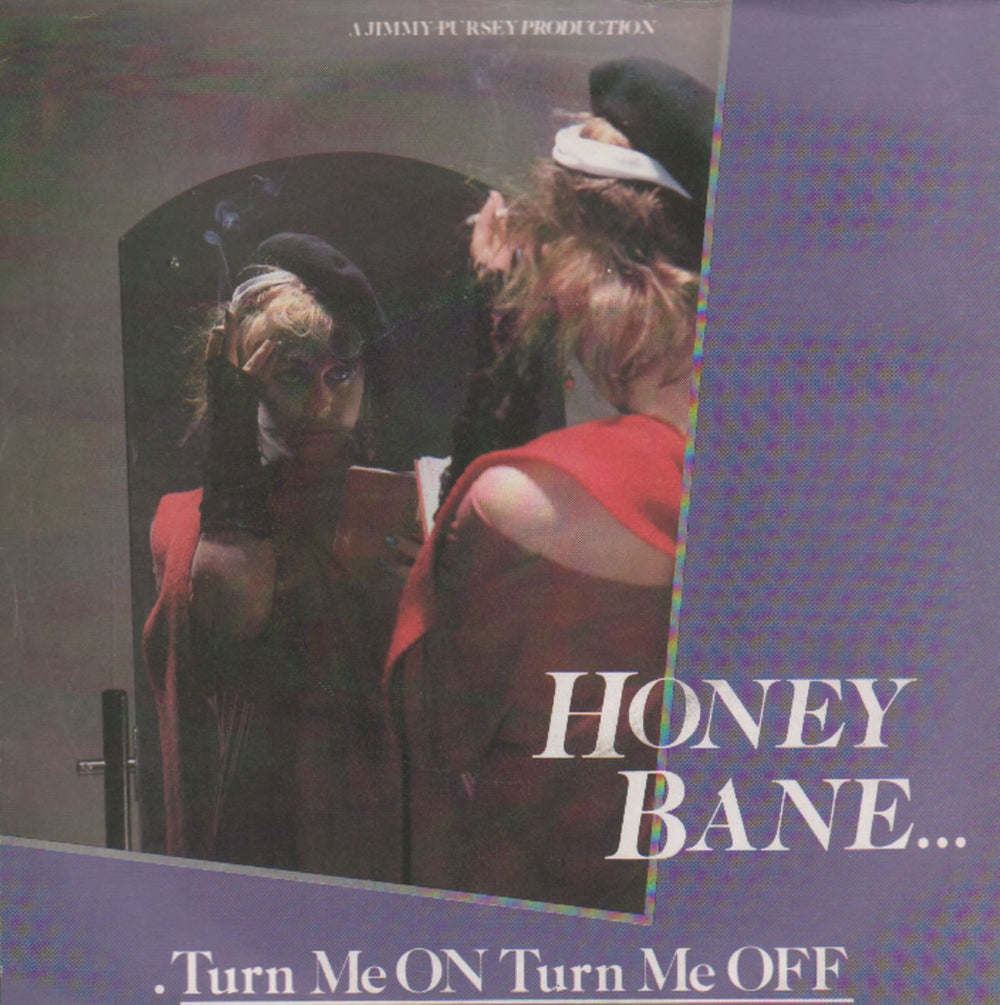 Honey Bane Turn Me On Turn Me Off UK 7" vinyl single (7 inch record / 45) Z15