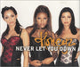 Honeyz Never Let You Down UK Promo CD single (CD5 / 5") HNZCJ4