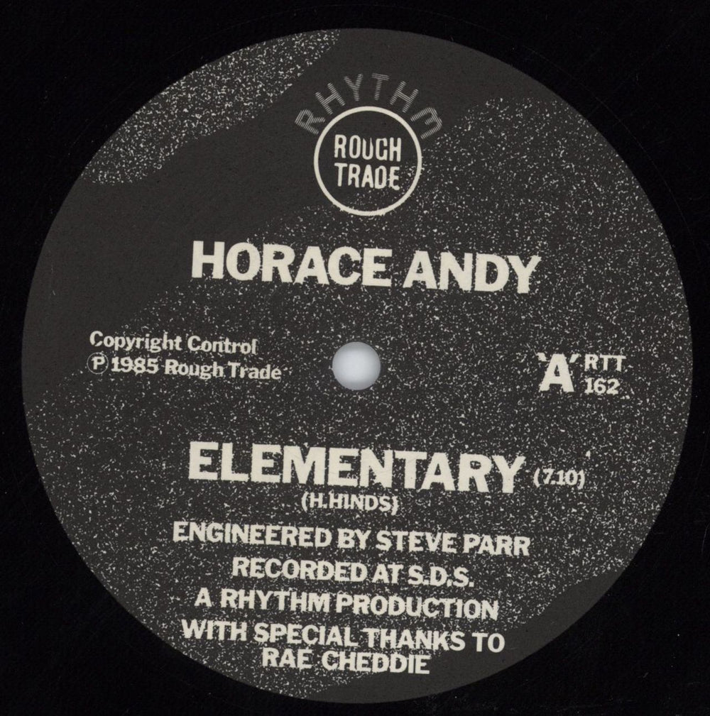 Horace Andy Elementary / Primary UK 12" vinyl single (12 inch record / Maxi-single) RTT162