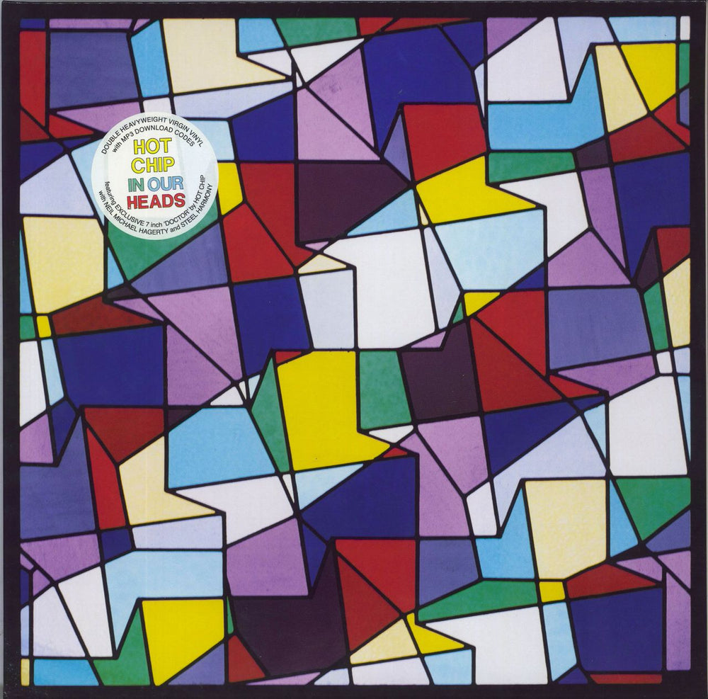 Hot Chip In Our Heads - 180 Gram UK 2-LP vinyl record set (Double LP Album) WIGLP293X