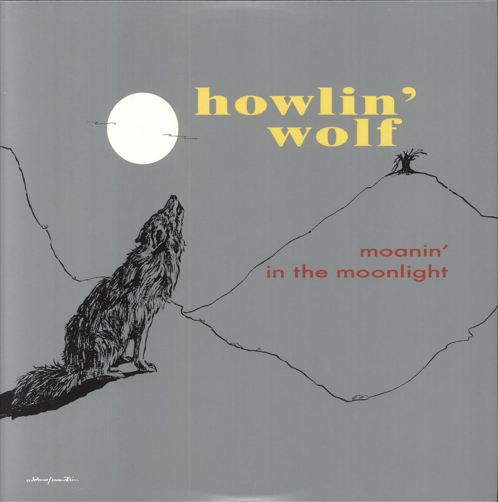 Howlin' Wolf Moanin' In The Moonlight - 180gm UK vinyl LP album (LP record) DOL1434H