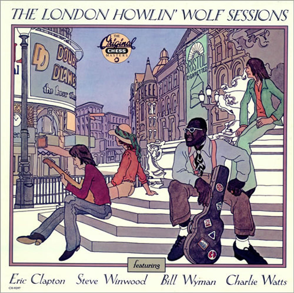 Howlin' Wolf The London Howlin' Wolf Sessions UK vinyl LP album (LP record) CH9297