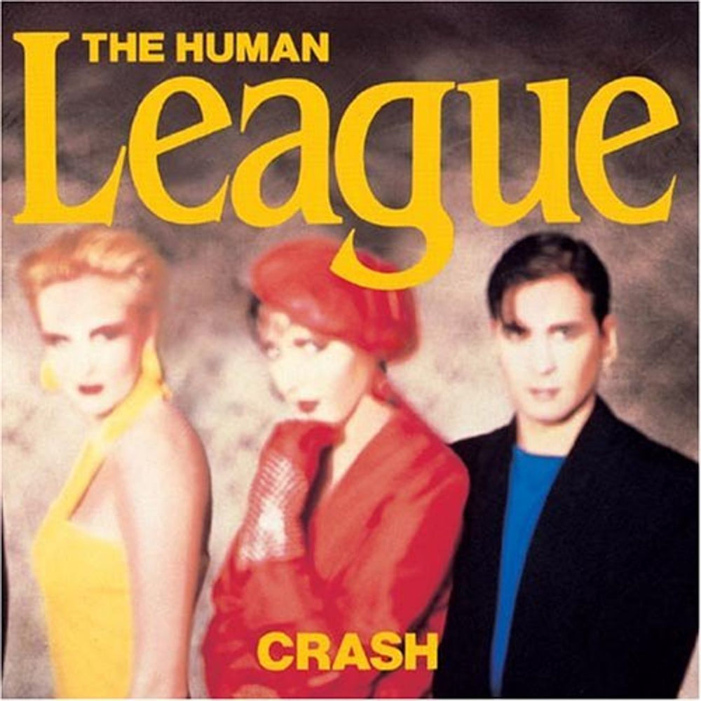 Human League Crash UK vinyl LP album (LP record) V2391