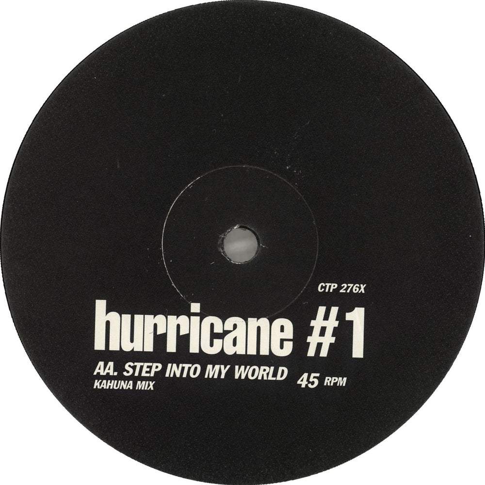 Hurricane #1 Step Into My World UK Promo 12" vinyl single (12 inch record / Maxi-single) RRI12ST106597