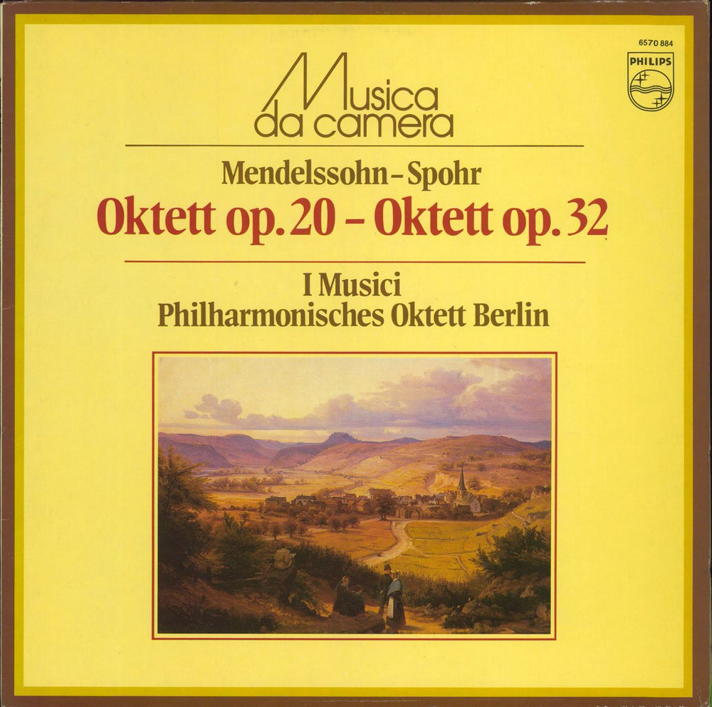 I Musici Mendelssohn: Octet Op. 20 / Spohr: Octet Op. 32 Dutch vinyl LP album (LP record) 6570884