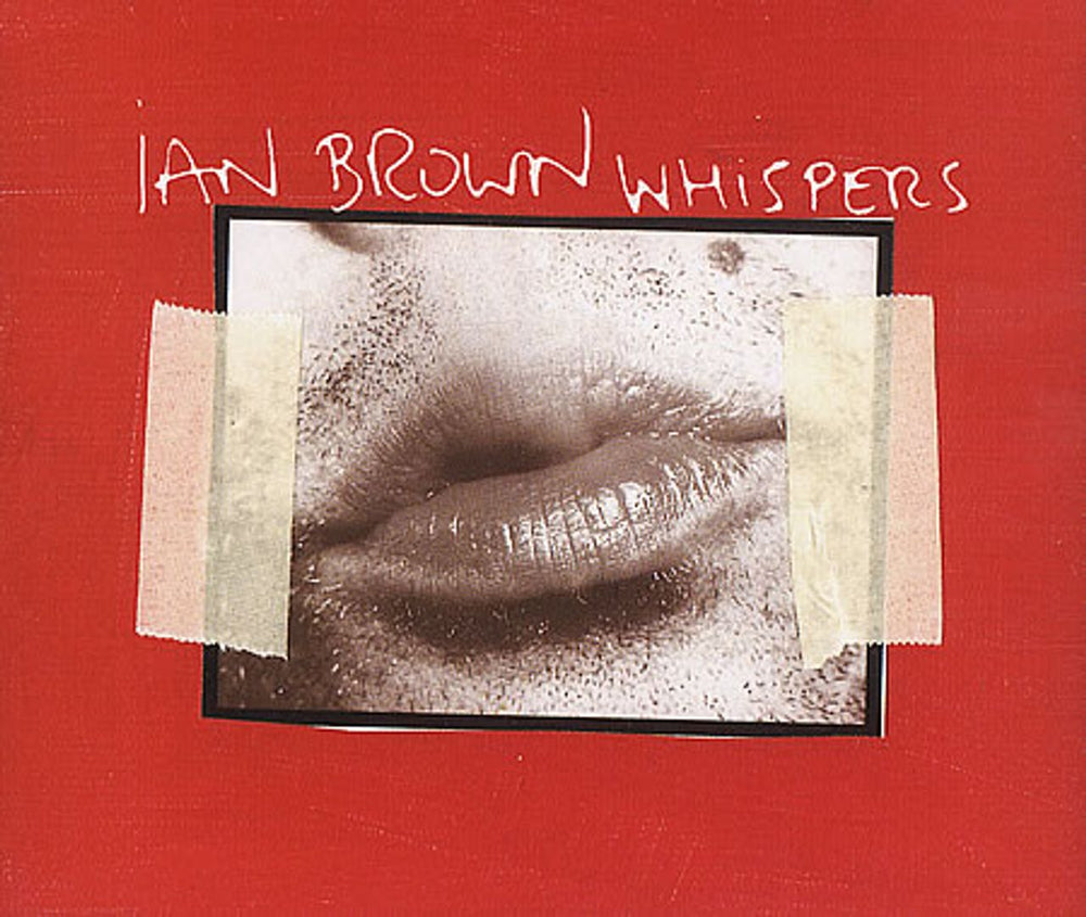 Ian Brown Whispers UK Promo CD single (CD5 / 5") WHISPERS1