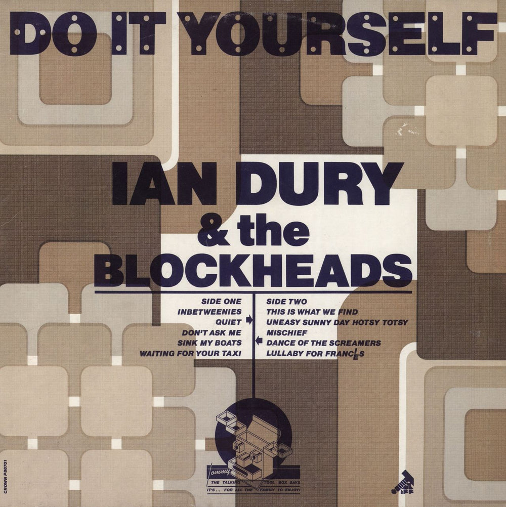 Ian Dury Do It Yourself - P86701 UK vinyl LP album (LP record) SEEZ14