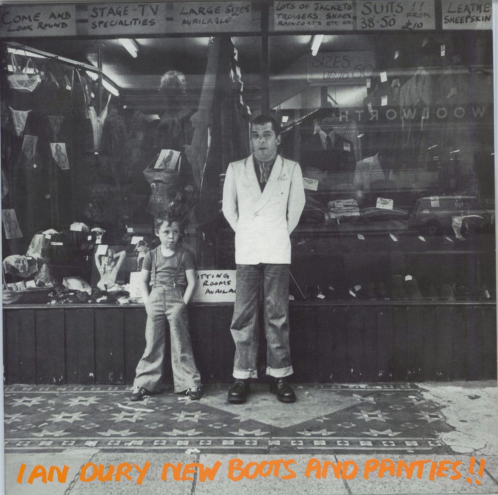 Ian Dury New Boots And Panties - 180gm UK vinyl LP album (LP record) DEMREC56