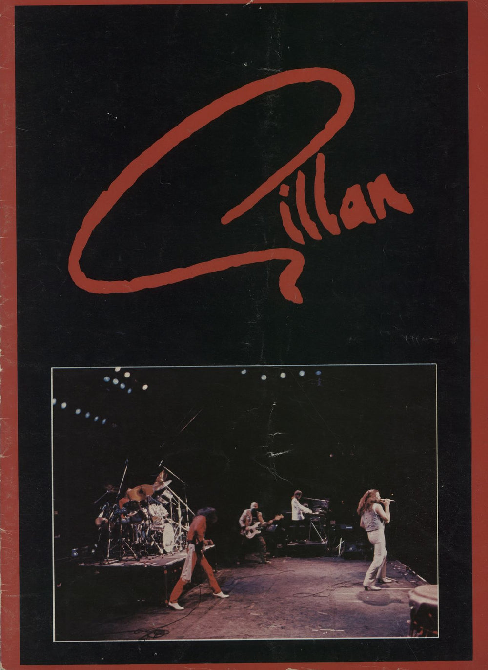 Ian Gillan Double Trouble Tour + Ticket Stub UK tour programme TOUR PROGRAMME