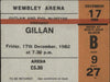 Ian Gillan Souvenir Progamme + Ticket Stub UK tour programme GILTRSO679889