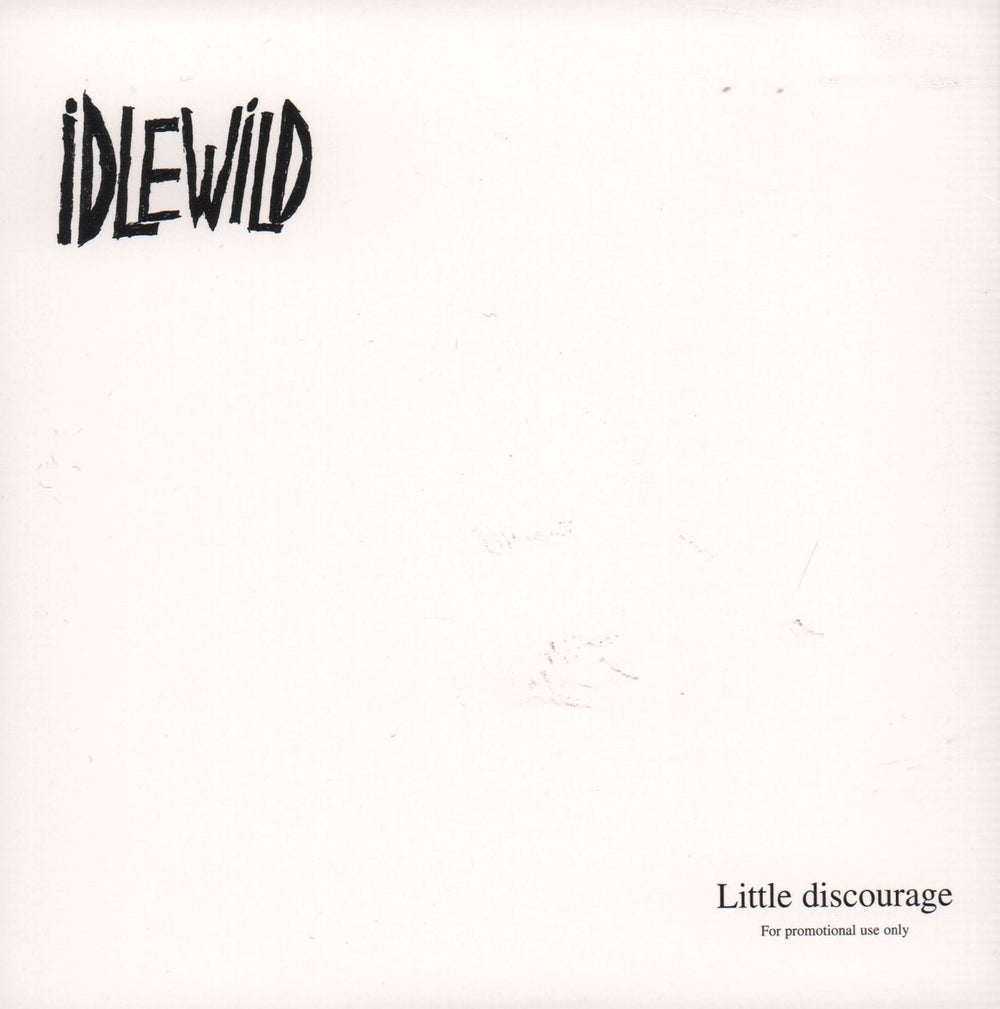 Idlewild Little Discourage UK Promo CD single (CD5 / 5") CDFOODDJ124