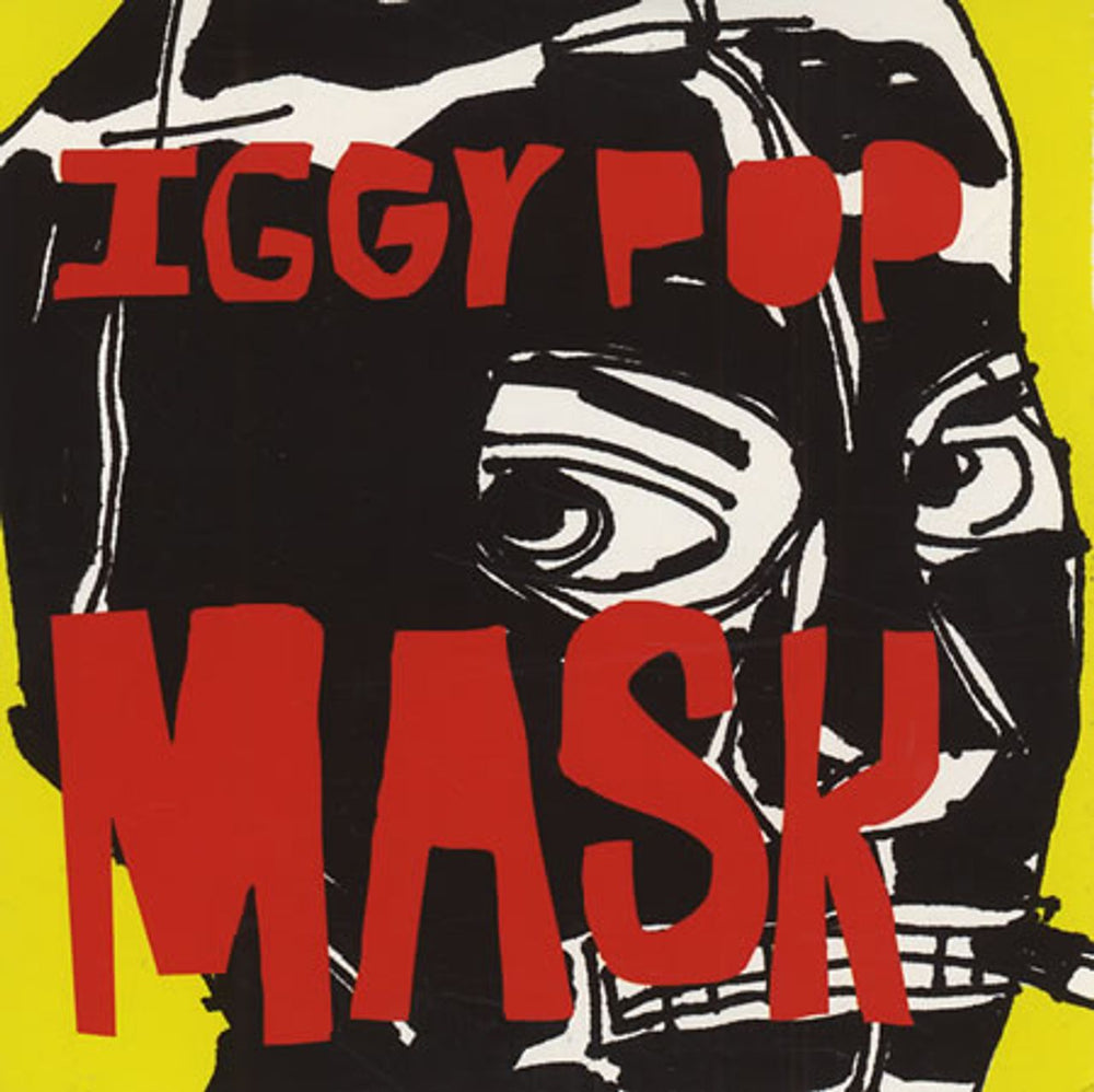 Iggy Pop Mask UK Promo CD single (CD5 / 5") VUSCDJ217