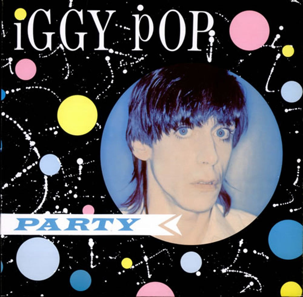 Iggy Pop Party German vinyl LP album (LP record) 203806