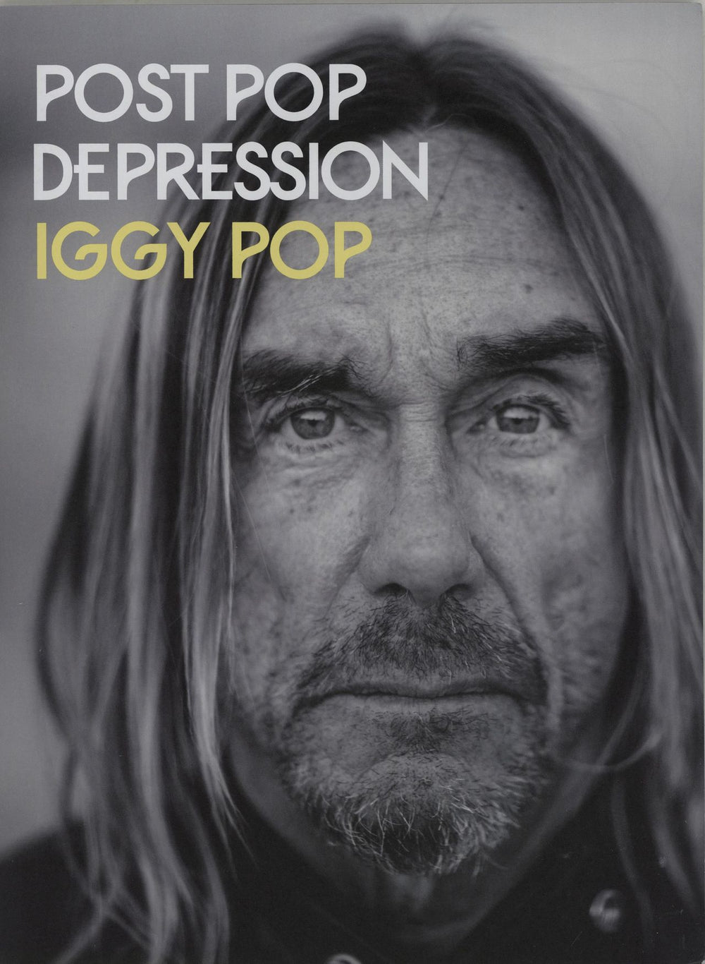 Iggy Pop Post Pop Depression + CD US Promo media press kit PRESS KIT