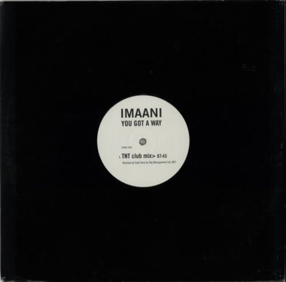 Imaani You Got A Way (Todd Terry Remixes) UK Promo 12" vinyl single (12 inch record / Maxi-single) 12EMDJ540