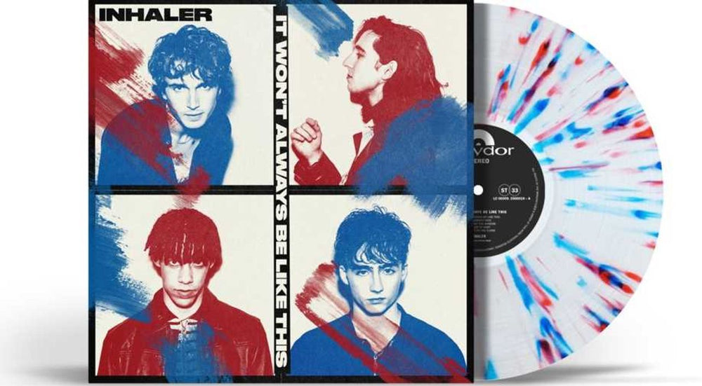 Inhaler It Won't Always Be Like This - Splattered Vinyl - Sealed UK vinyl LP album (LP record) 11TLPIT771669