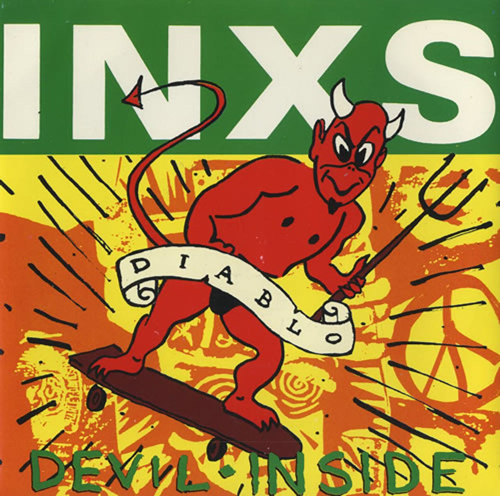 Inxs Devil Inside UK 7" vinyl single (7 inch record / 45) INXS10