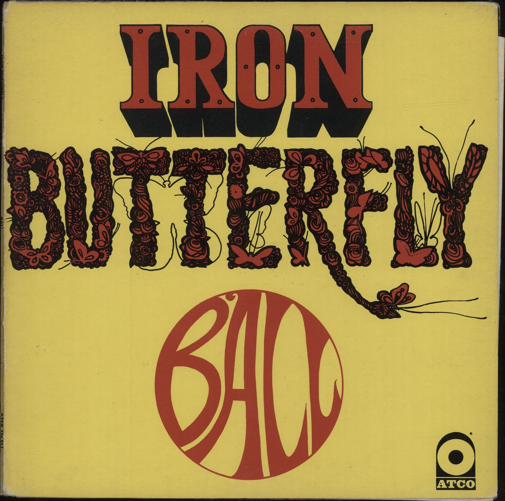 Iron Butterfly Ball - 1st UK vinyl LP album (LP record) 228011