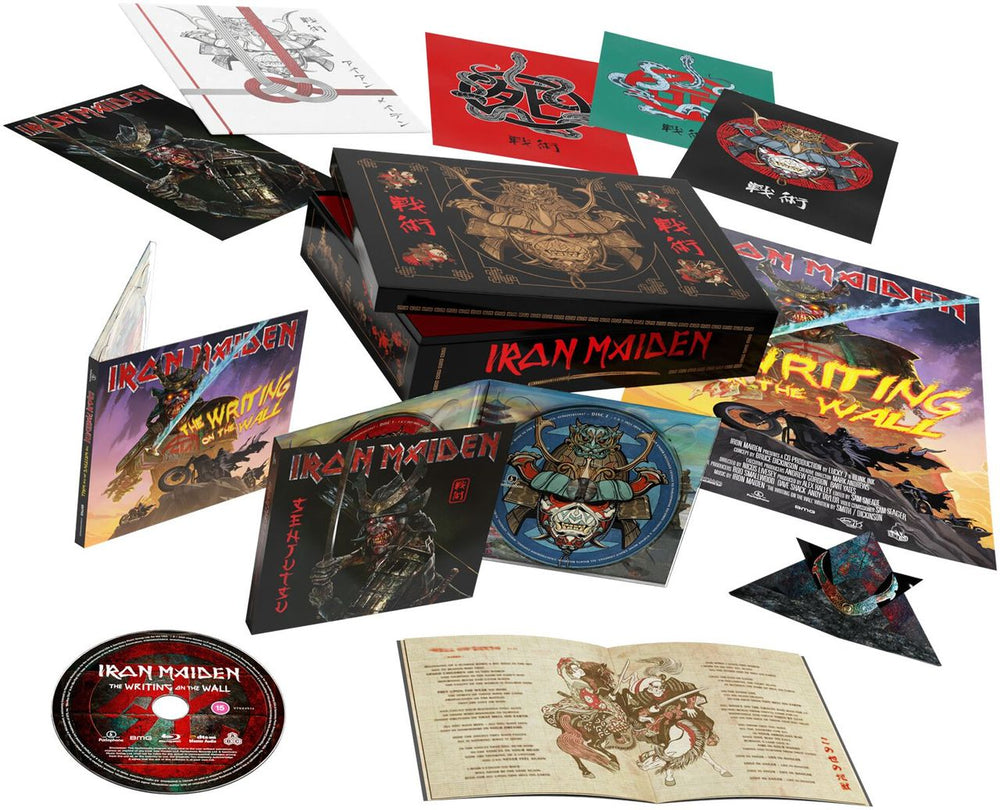 Iron Maiden Senjutsu - Super Deluxe Box Set UK CD Album Box Set IRODXSE804133