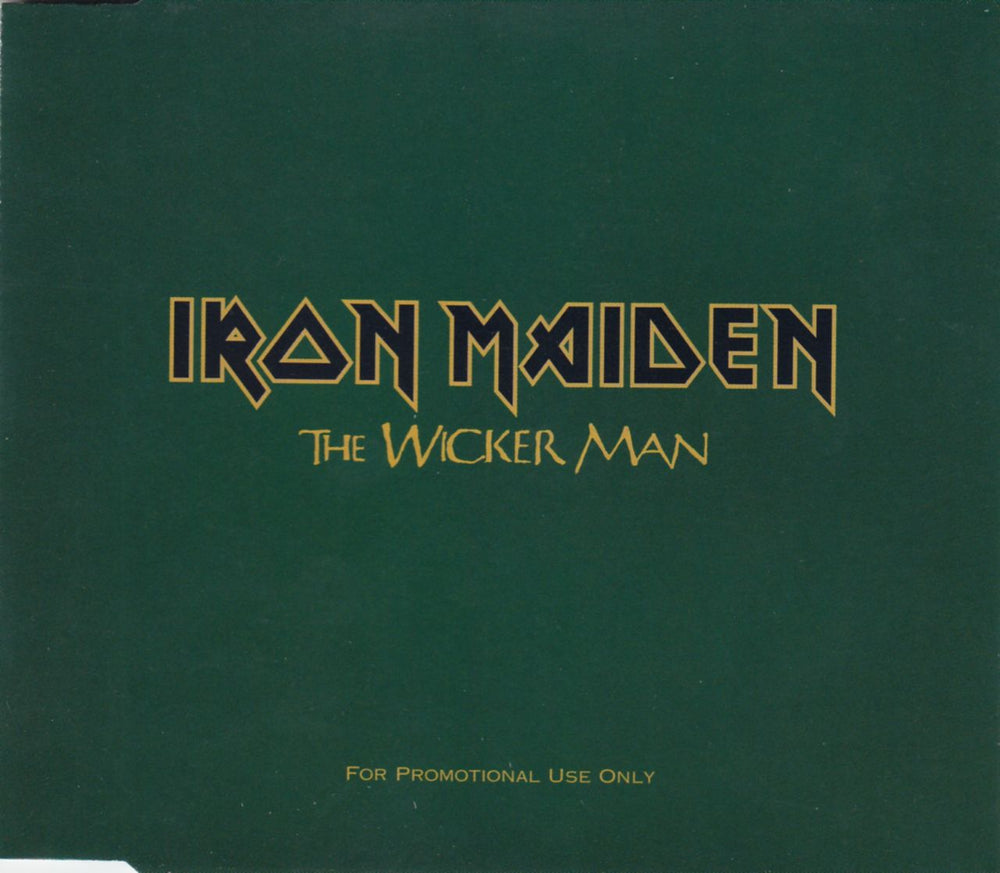 Iron Maiden The Wicker Man UK Promo CD single (CD5 / 5") CDEMDJ568