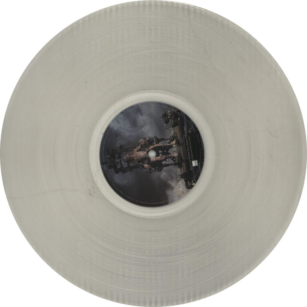 Iron Maiden The X Factor - Clear Vinyl + Insert UK 2-LP vinyl record set (Double LP Album) IRO2LTH231666