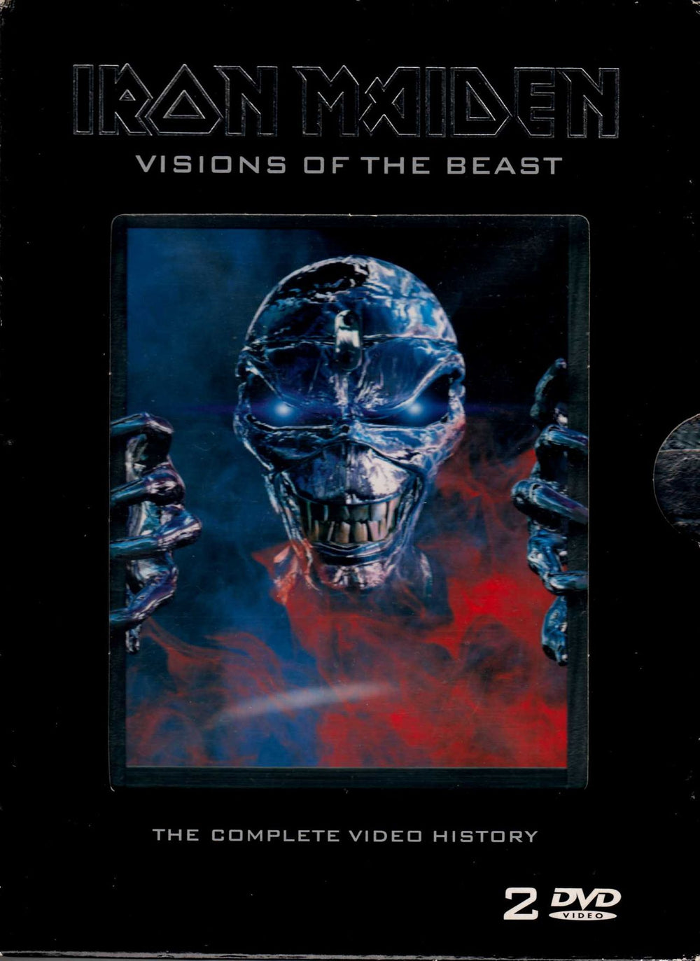 Iron Maiden Visions Of The Beast + Slipcase UK DVD 4904039