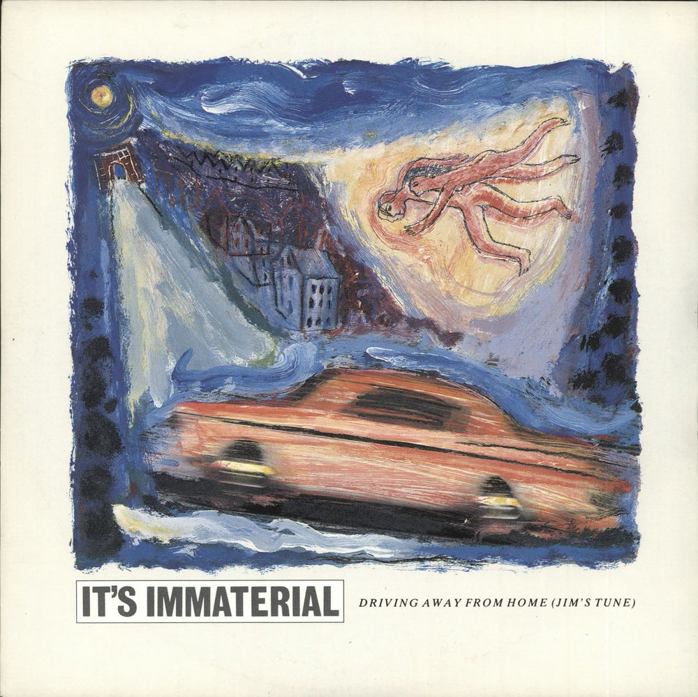 It's Immaterial Driving Away From Home [Jim's Tune] - Wide Centre UK 7" vinyl single (7 inch record / 45) SIREN15