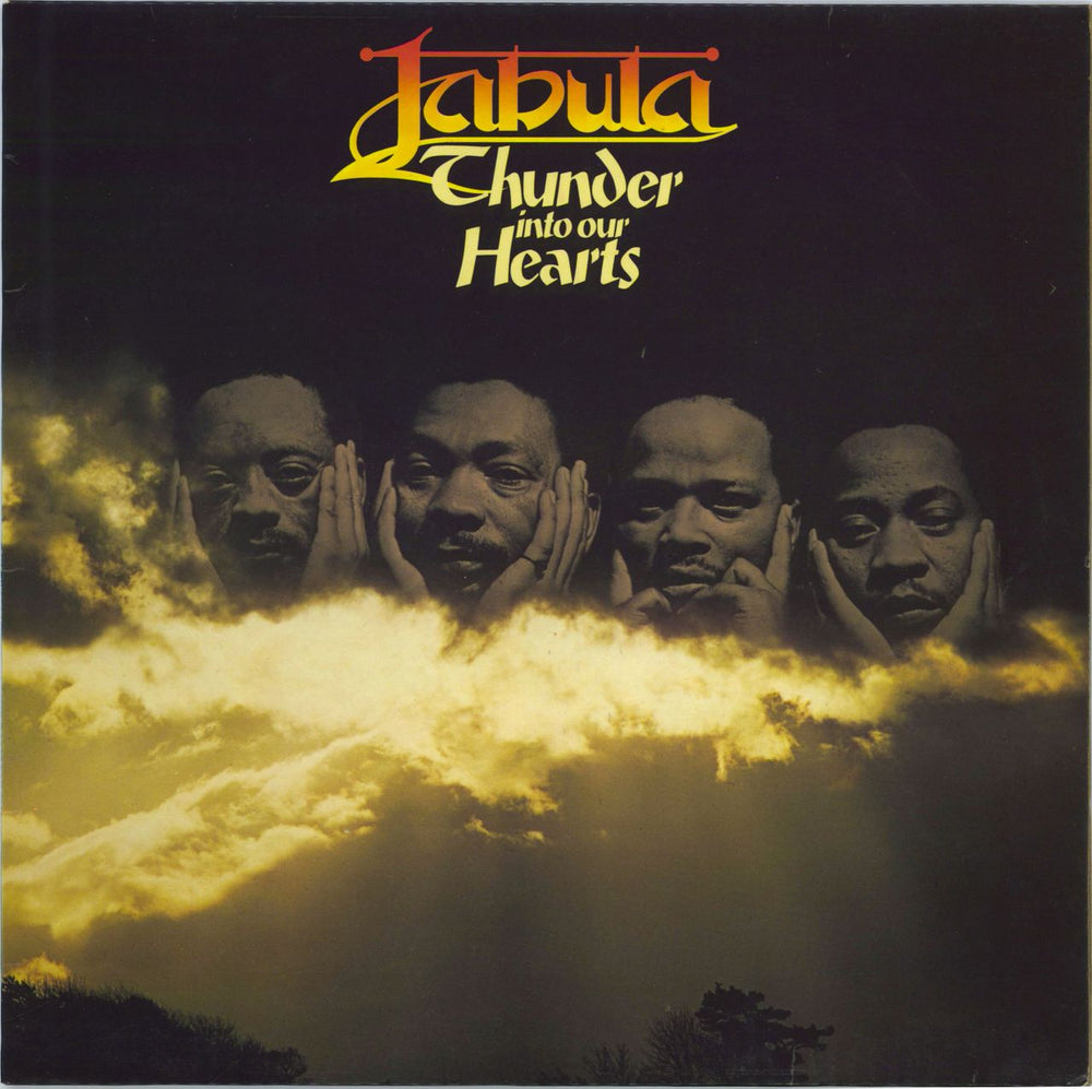 Jabula Thunder Into Our Hearts UK vinyl LP album (LP record) CA2009