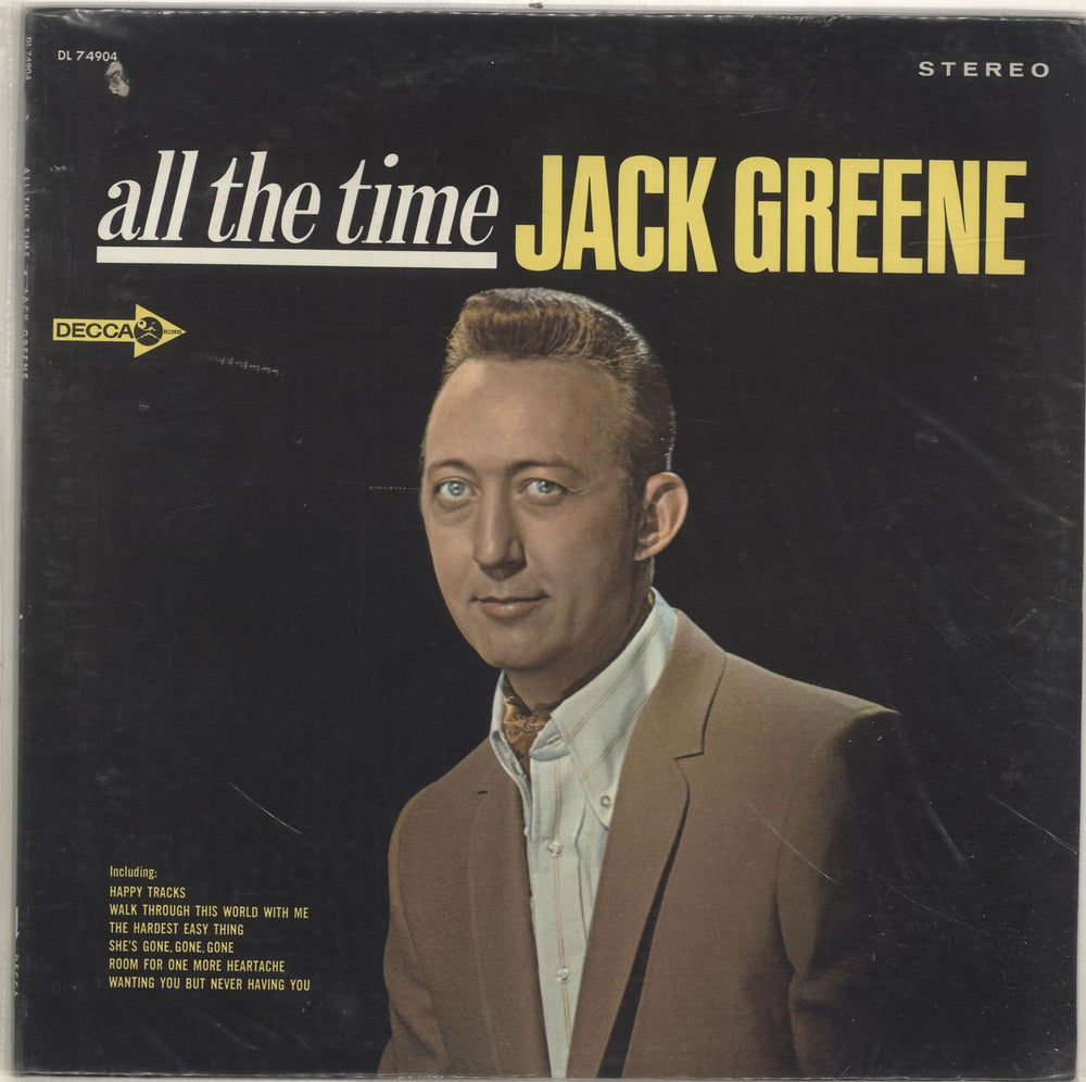 Jack Greene Best Of Jack Greene US vinyl LP album (LP record) DL74904