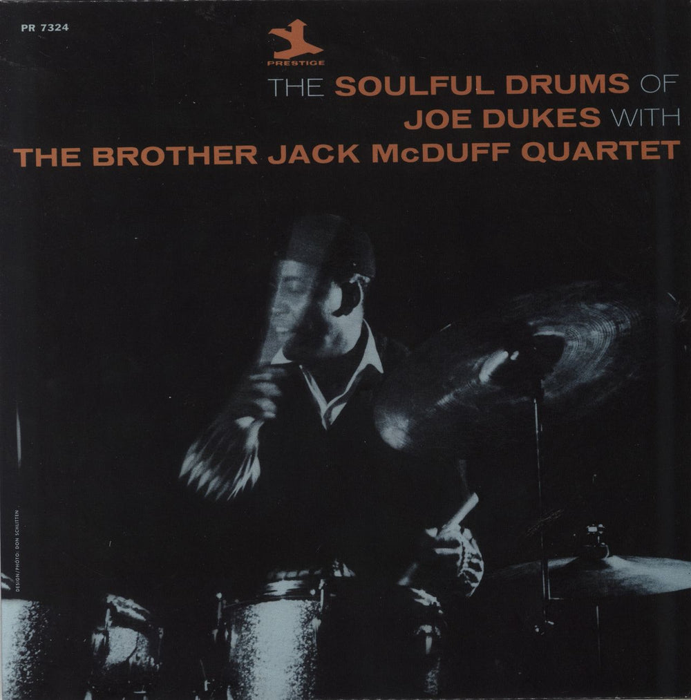 Jack McDuff The Soulful Drums Of Joe Dukes With The Brother Jack McDuff Quartet US vinyl LP album (LP record) PR-7324