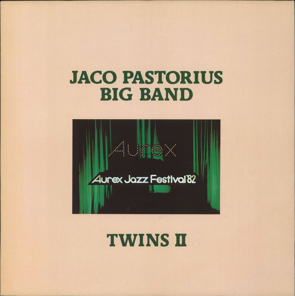 Jaco Pastorius Aurex Jazz Festival '82 - Twins II Japanese vinyl LP album (LP record) P-11318
