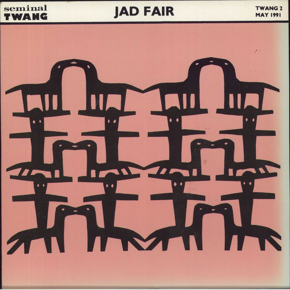 Jad Fair The Making Of The Album UK 7" vinyl single (7 inch record / 45) TWANG2