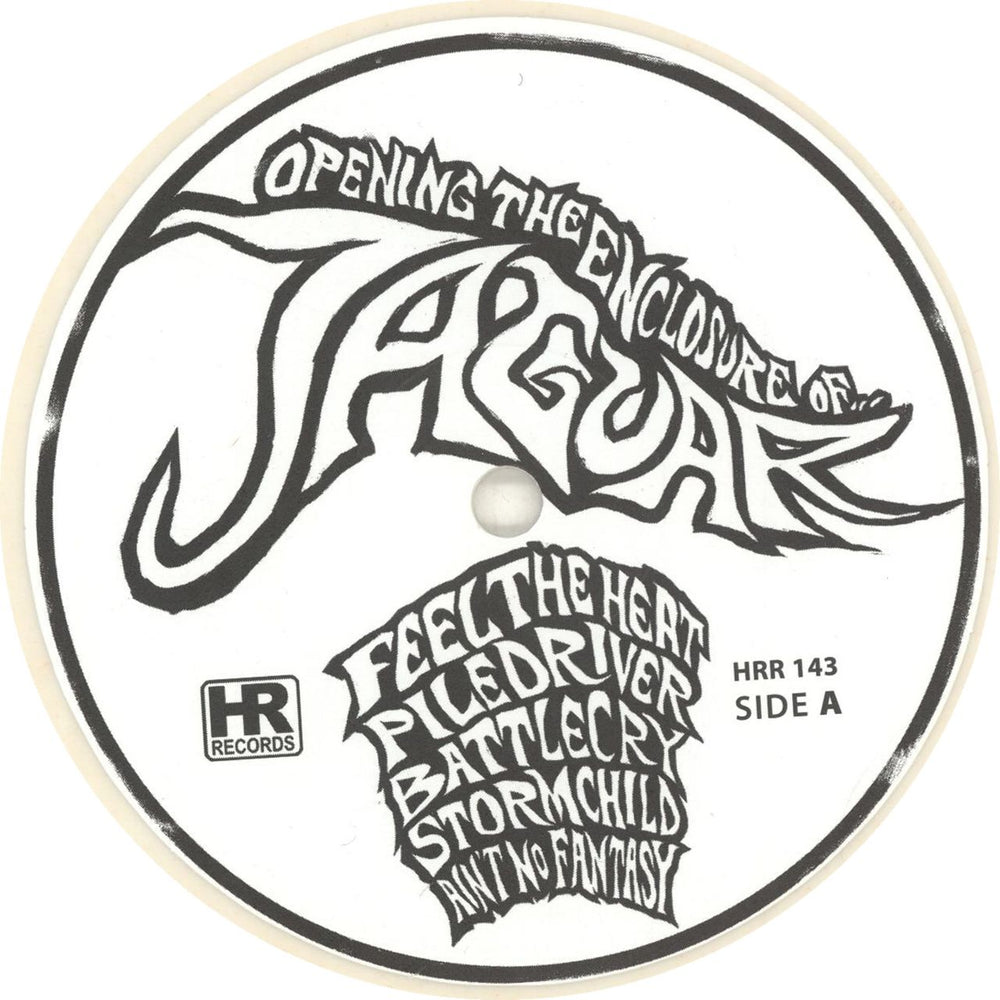 Jaguar Opening The Enclosure... - Bone Vinyl German vinyl LP album (LP record) JAGLPOP702371